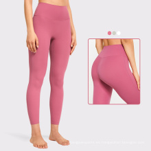 Nuevos pantalones de diseño Long Sport Women Leggings transpirables Mujeres Sport Fitness Altos estiramientos de botas de botín Leggings de yoga